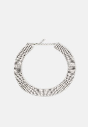 PCTRINE CHOKER NECKLACE - Necklace - silver coloured