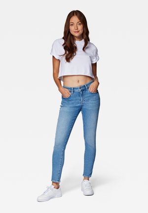 Mavi SUPER SKINNY ADRIANA - Jeans Skinny Fit - mid brushed glam/blue