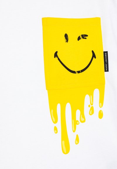 Marc Jacobs SHORT SLEEVES TEE UNISEX - Marškinėliai su spaudiniu - white