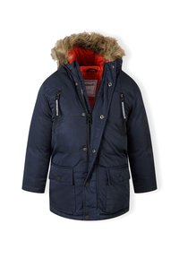 MINOTI PARKA WITH FUR TRIM HOOD - Parka - dark blue red