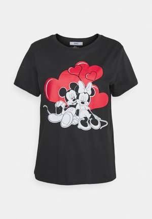ONLDISNEY LOVE - Printtipaita - phantom/back