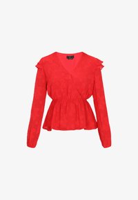 Selected, red