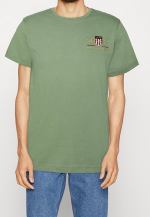 T-shirt print - light green
