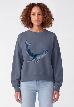 watapparel, WAL - Sweater - blue grey