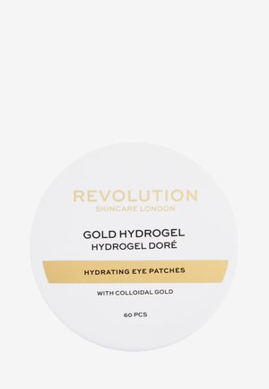 REVOLUTION SKINCARE GOLD EYE HYDROGEL HYDRATING EYE PATCHES WITH COLLOIDAL GOLD - Eyecare - -