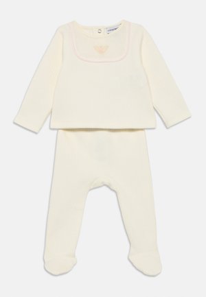 SET NEONATO UNISEX - Bukse - butter/pink