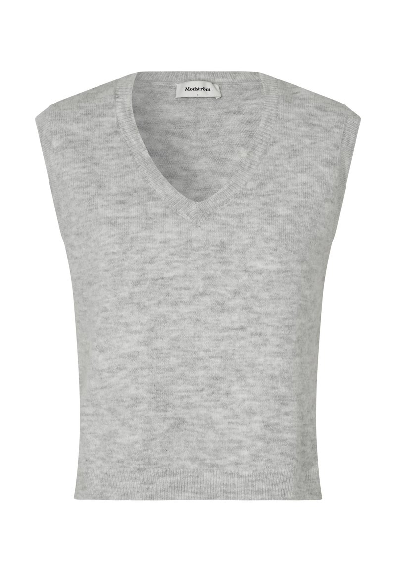 Modström Trui grijs gemêleerd