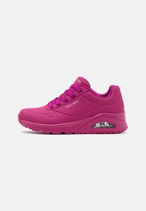 Skechers, UNO - Baskets basses - magenta durabuck/mesh