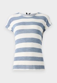 VMWIDE STRIPE  - Print T-shirt - china blue