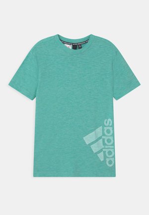 SUM TEE - T-shirt print - mint/white