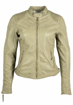 Gipsy GWANETA - Lederjacke - light green