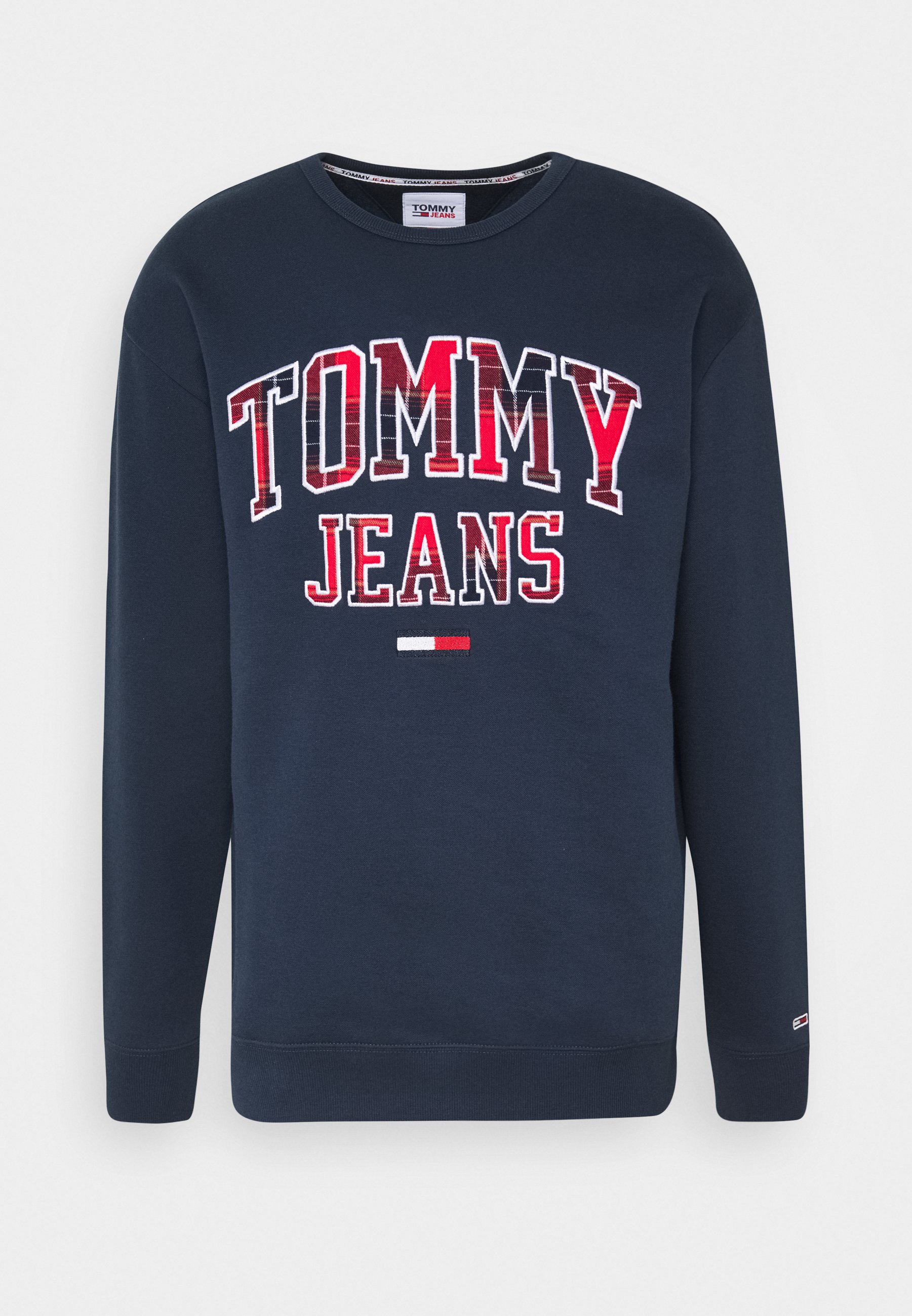 tommy jeans plaid hoodie