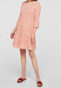 comma Robe de jour - salmon