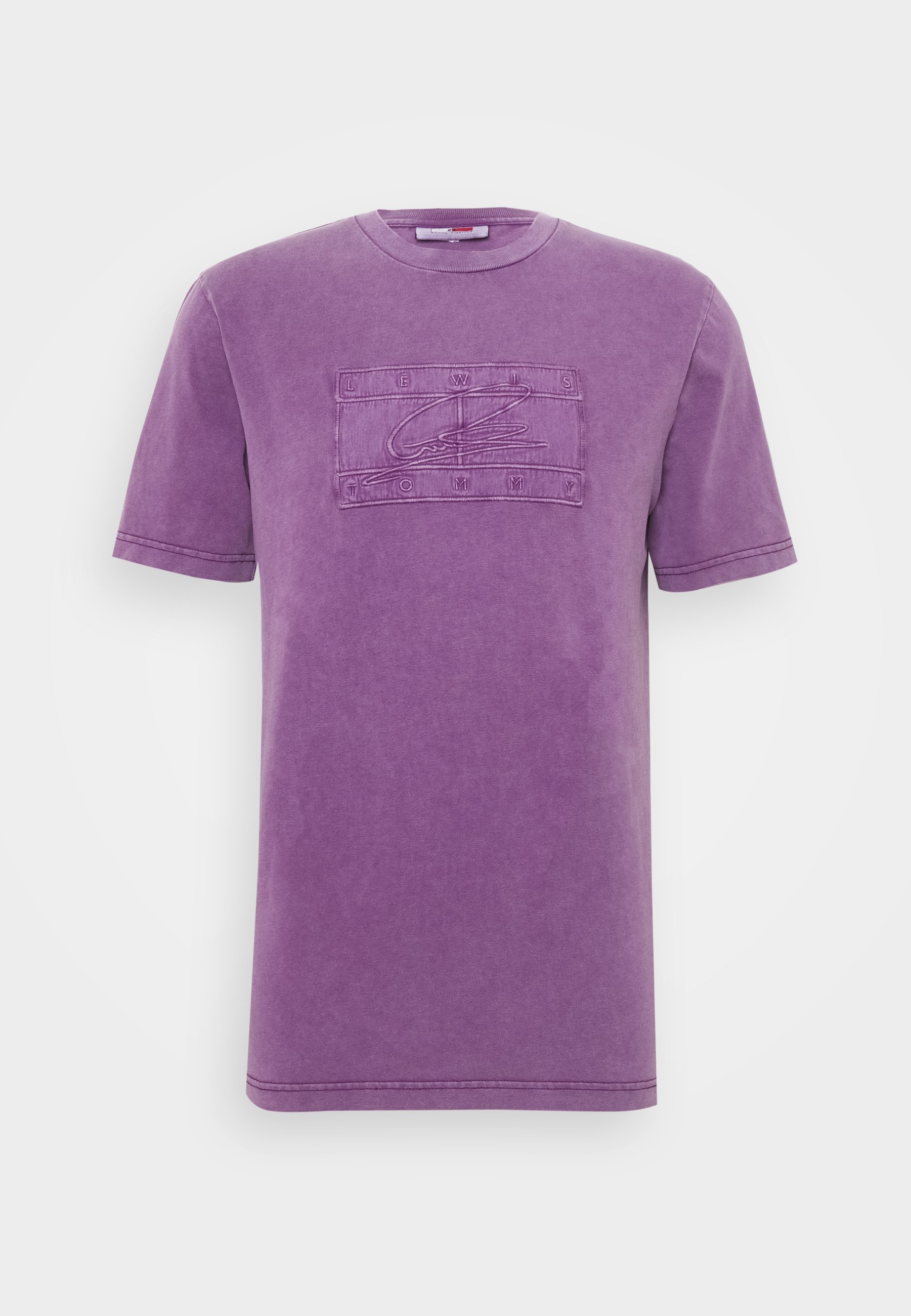 tommy hilfiger purple t shirt