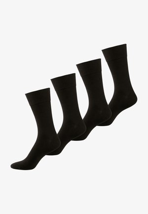 NUR DER 4-PACK - Socks - schwarz