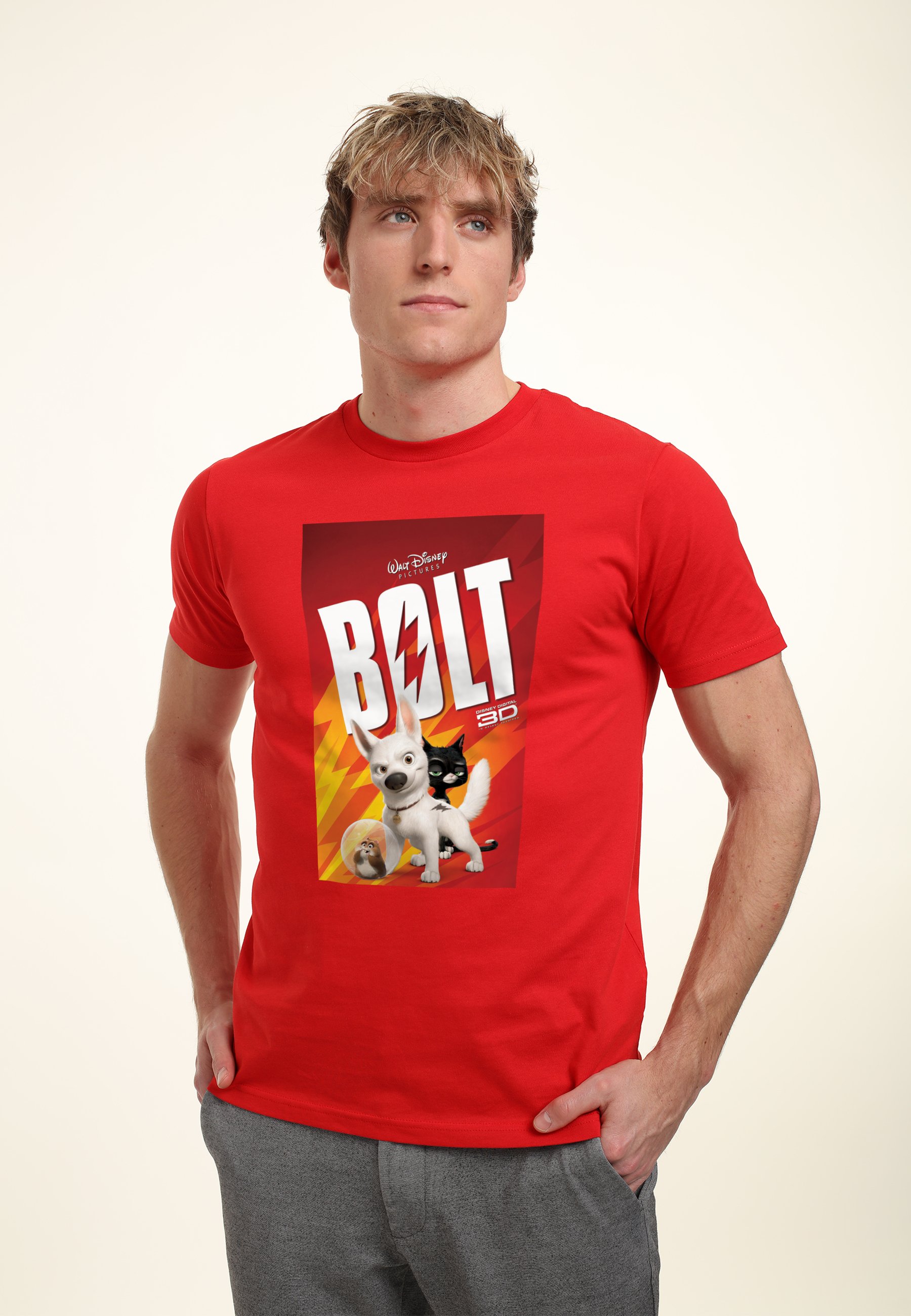 Henry Tiger DISNEY BOLT POSTER - T-shirts print - red/rød - Zalando.dk