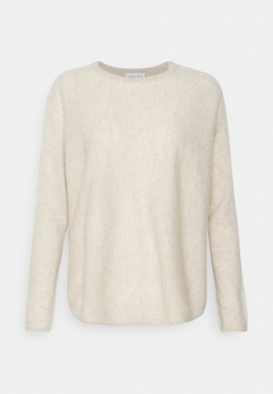 CURVED - Jumper - light beige