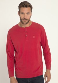JP1880 LONG SLEEVE HENLEY - Langarmshirt - pink