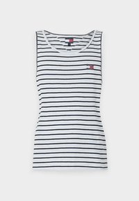 BADGE TANK - Toppi - dark night navy/sweet blue