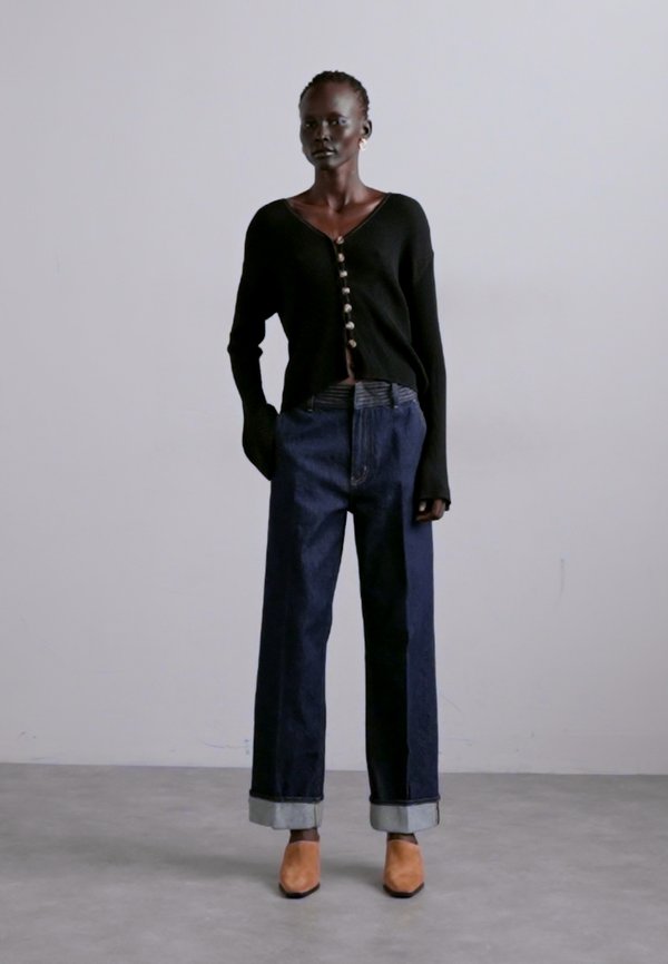 THE TRAPUNTO TROUSER - Relaxed fit jeans - rins4