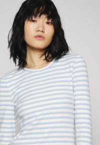 Selected Femme SLFANNA CREW NECK TEE - Camisola de manga comprida - cashmere blue