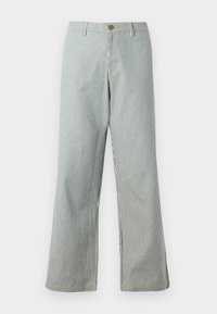 Relaxed fit jeans - light blue/white