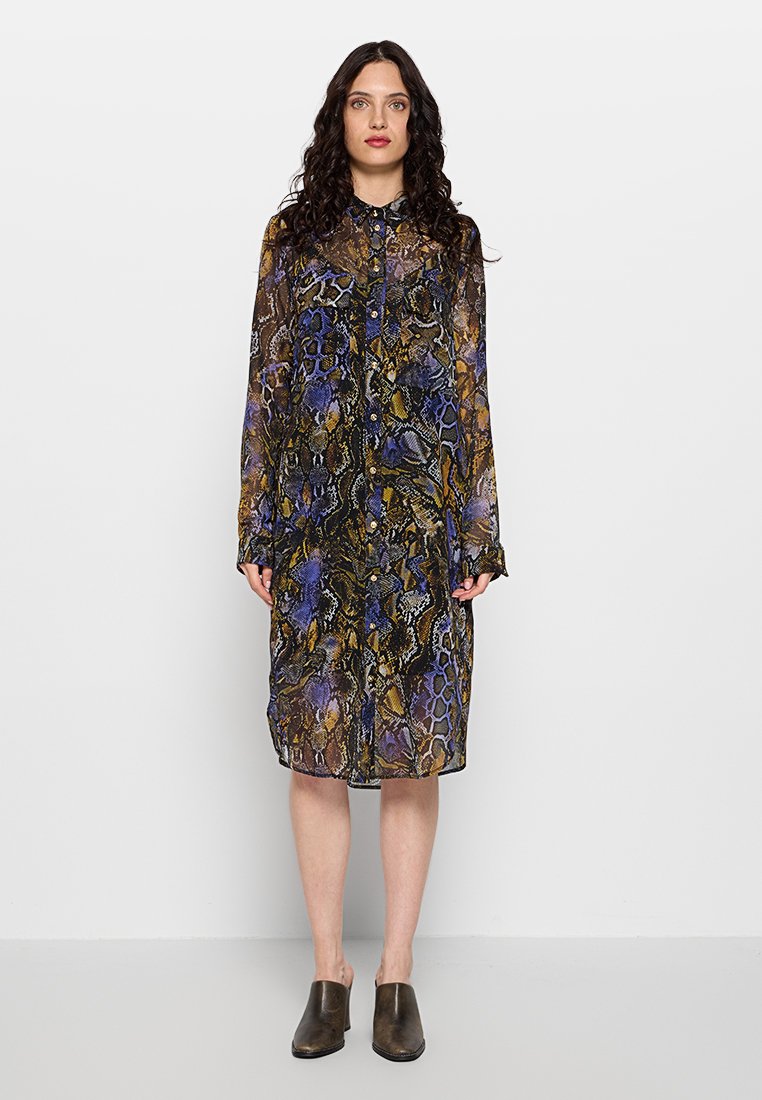 Just Cavalli Blousejurk blauw Just Cavalli Blousejurk blauw