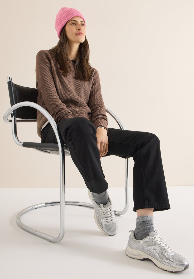 Sweat à Capuche Oversize Femme Marron Clair En Coton - Marque Comfy - Neuf Avec étiquettes - Look Décontracté