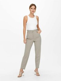 ONLY ONLPOPTRASH-OVA LIFE HW ANK CRT PNT NOOS - Bukser - pure cashmere