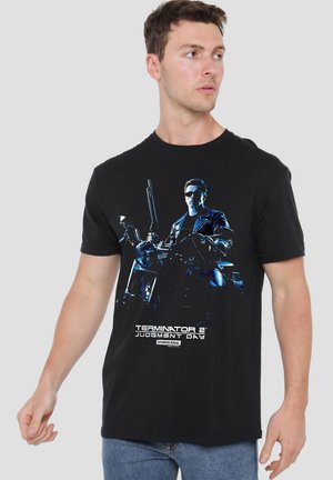TERMINATOR - MOTORCYCLE  - Print T-shirt - black