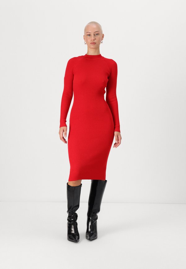 VMWILLOW  HIGHNECK DRESS - Etuikleid - salsa