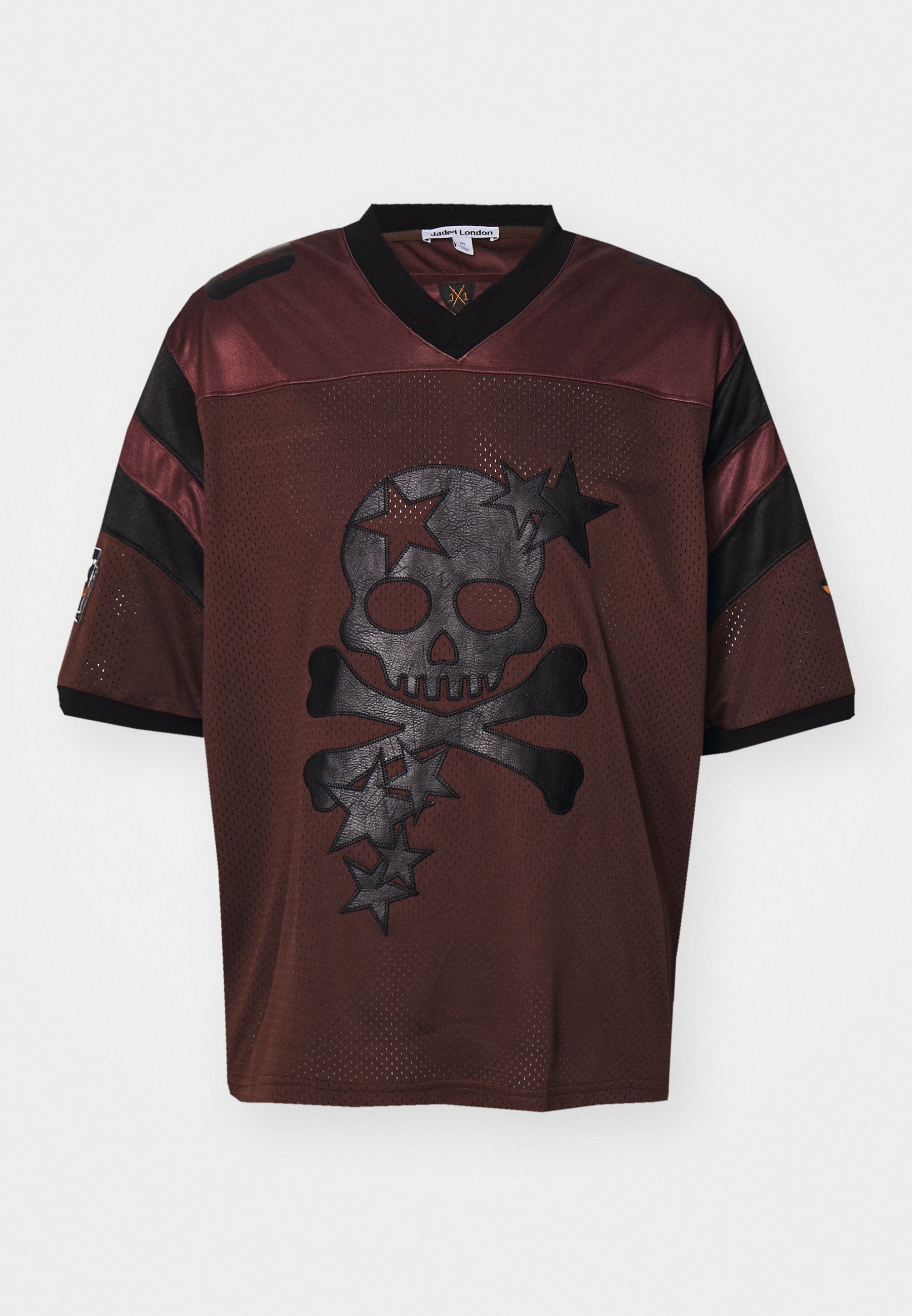 Jaded London SKULL SPORTS - Print T-shirt - brown - Zalando.co.uk