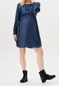 Esprit Maternity Denimové šaty - black denim