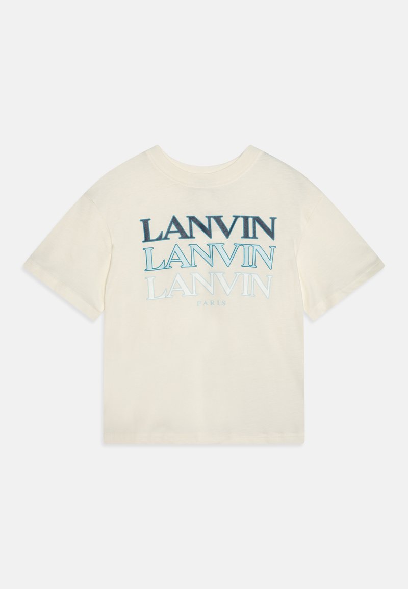 LANVIN T-shirt print geel