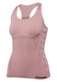 Hummel SEAMLESS - Linne - woodrose rose taupe melange
