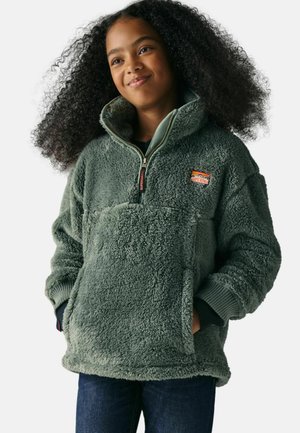 REGULAR FIT - Fliisdžemper - green