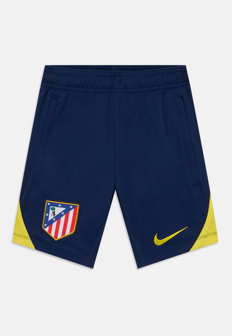 Mornarsko plave sportske kratke hlače s žutim akcentima, koje s lijeve strane imaju grb kluba, a s desne Nike logo. Uključena su dva bočna džepa.
