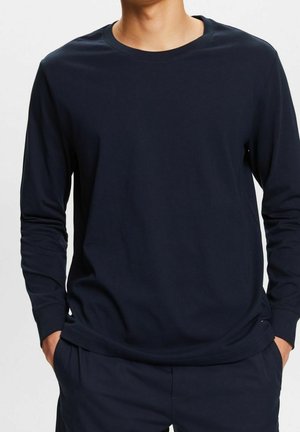 Long sleeved top - dark blue