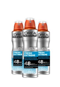 L'Oréal Men Expert - FRESH EXTREME DEODORANTE SPRAY ANTI-TRASPIRANTE, FRESCHEZZA INTENSA, 150ML - 3 PACK - Deodorante Immagine in miniatura 1