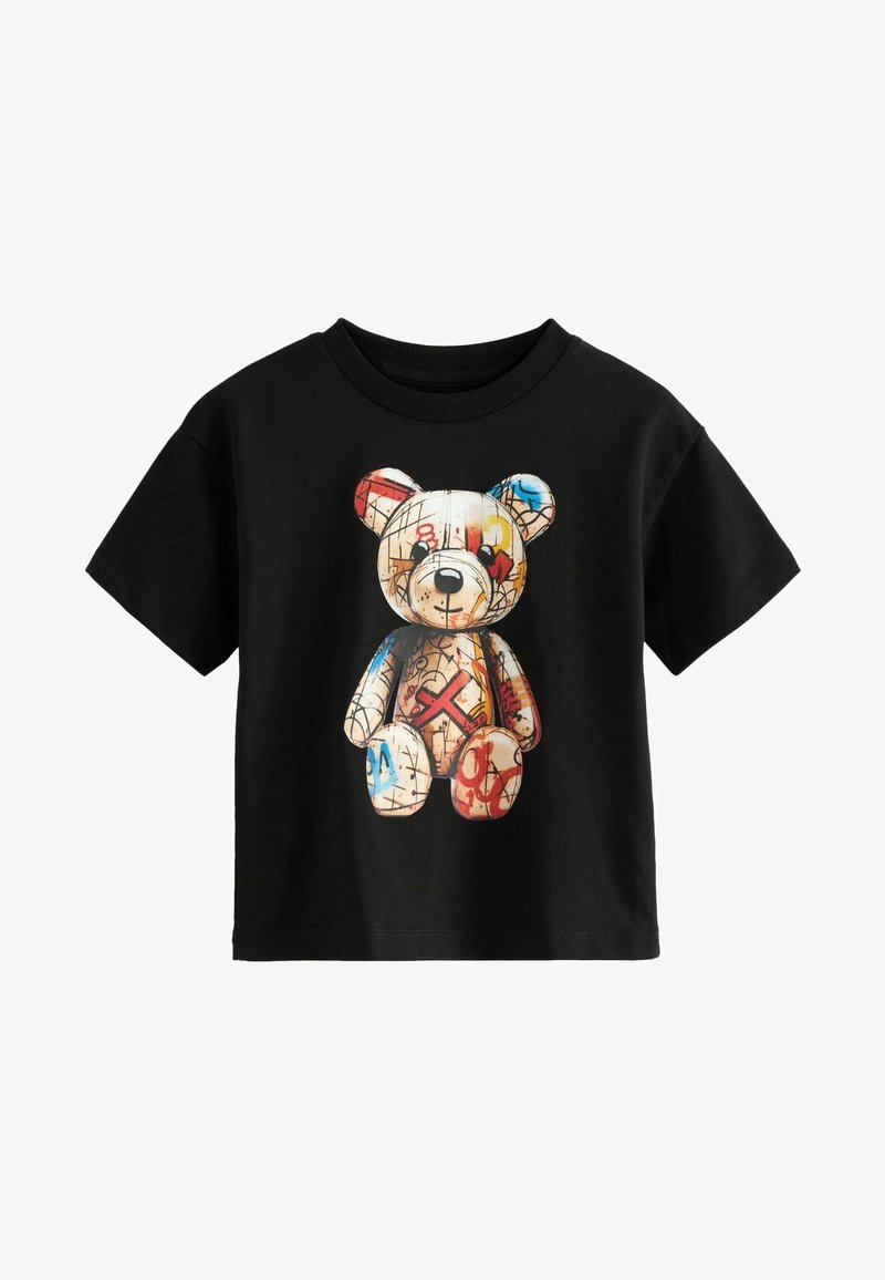 Next SHORT SLEEVE CHARACTER - T-Shirt print - black bear