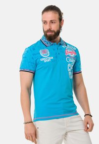 Cipo & Baxx Poloshirt - turquoise