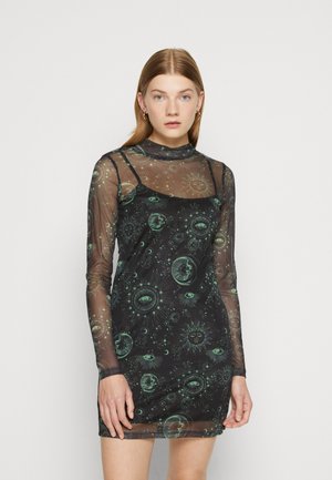 Noisy May NMCARRIE HIGHNECK DRESS - Φόρεμα ημέρας - black