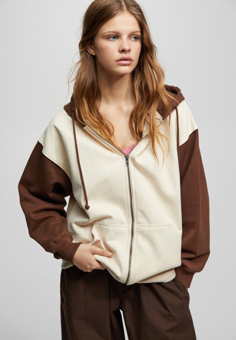 Pull and bear zip hoodie Clearance