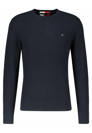 Strickpullover - dark-blue denim