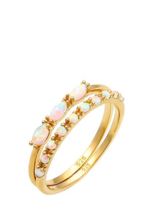 2 PACK - Ringe - gold-coloured