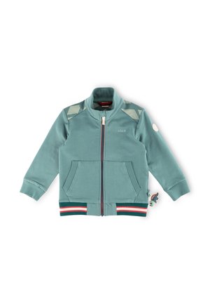 DINO WORLD - Zip-up sweatshirt - grün
