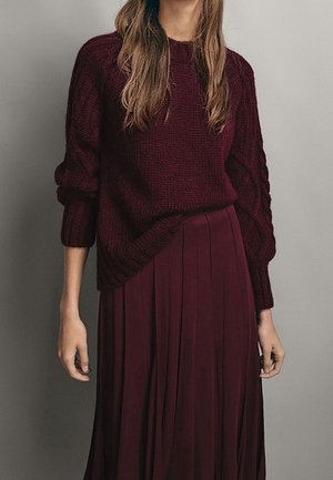 Pullover - bordeaux