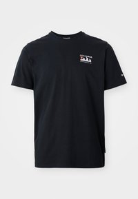 EXPLORERS CANYON BACK TEE - T-shirt imprimé - black