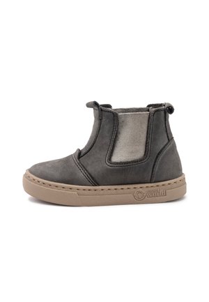 Naturino Klausen VL-Stiefelette Mit Wollfutter – Wasserdichter Winterstiefel Aus Kalbsleder, Mit Klettverschluss & Profilsohle