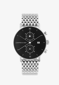 Non sélectionné, silver coloured black